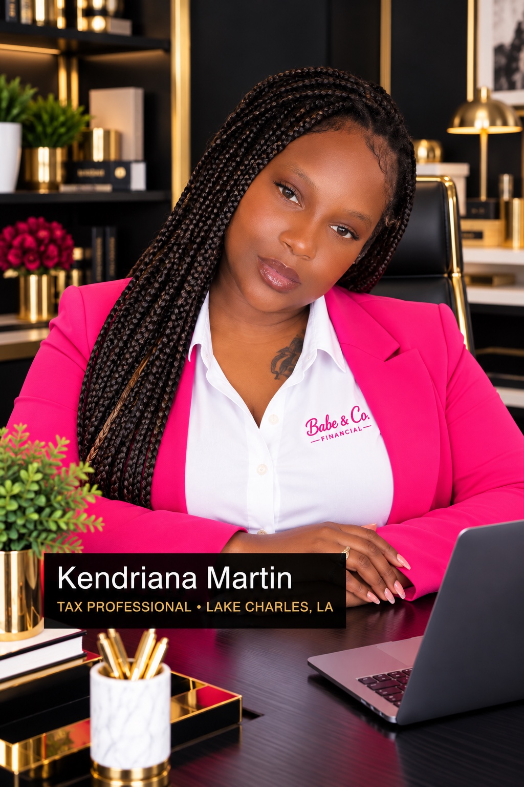 Kendriana Martin, Babe & Co. Financial tax professional