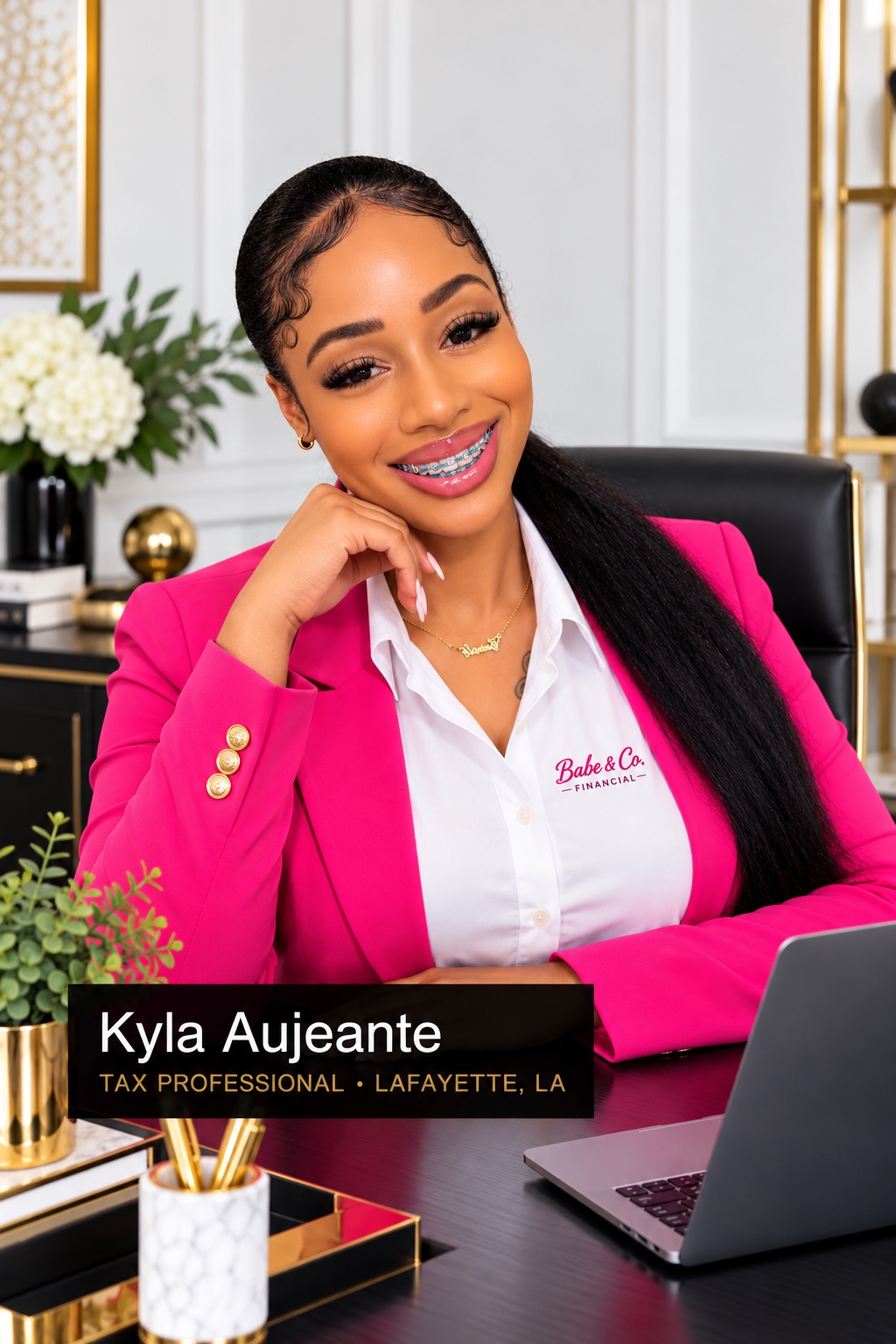 Kyla Aujeante, Babe & Co. Financial tax professional